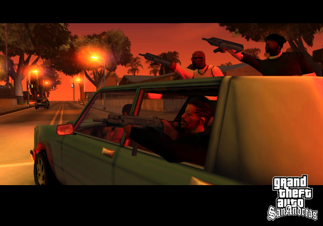 une bande de truans - Jeux vid�o - Gta san andreas - la gal...